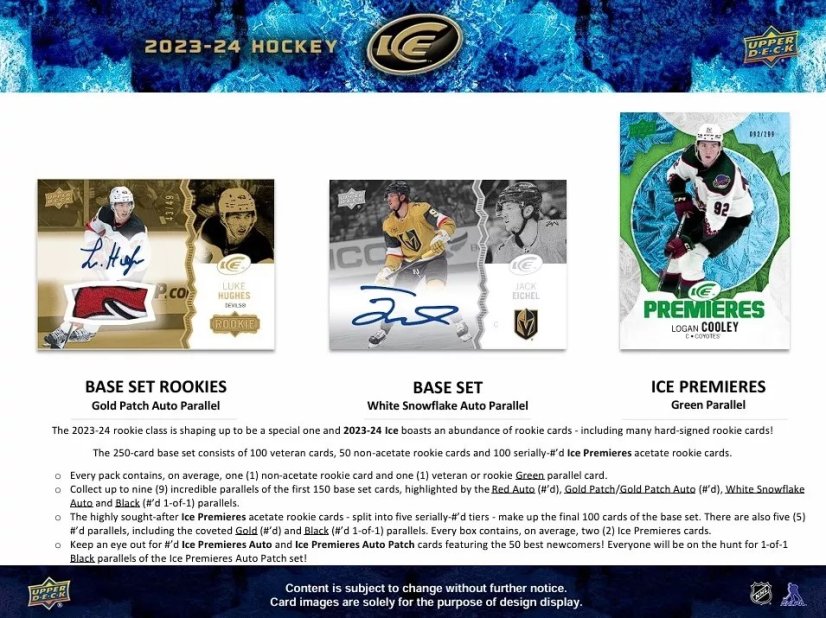 2023/24 UD ICE Hobby Pack