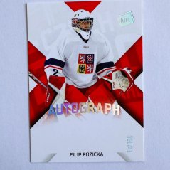 Filip Růžička 2026 MK Cards EXPO Pardubice - Podpisová kartička