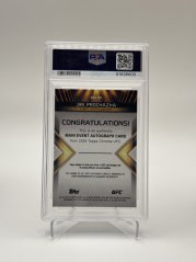 2024 PSA 9 Topps Chrome UFC Jiří Procházka Gold Auto #MEAJPR (91836600)