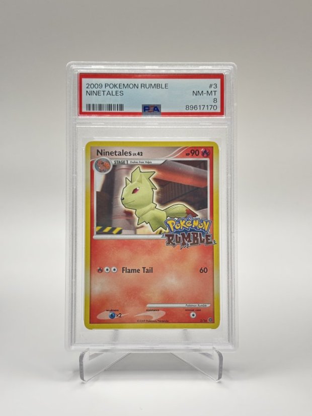 2009 PSA 8 Pokemon Rumble Ninetales #3 (89617170)