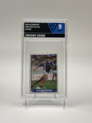 1996 VG 9 Eurofoot Zinedine Zidane Sticker