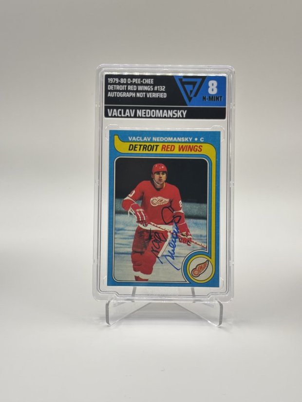 1979/80 VG 8 O-Pee-Chee Václav Nedomanský Detroit Red Wings