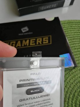 Stickers on The Gamers Holders