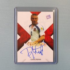Tomáš Řepka  2025 MK Cards EXPO Hradec Autograph Silver Rainbow
