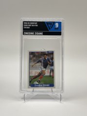 1996 VG 9 Eurofoot Zinedine Zidane Sticker