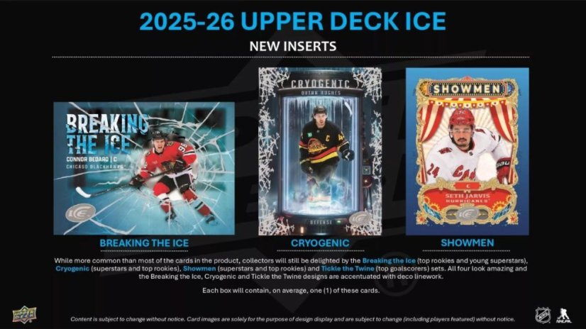 2025/26 UD ICE Hoceky Hobby Exclusive box
