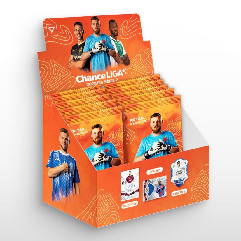 2025/26 SZ Chance liga Series 2 Retail Pack