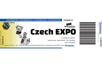 EXPO TICKETS AVAILABLE ON TICKETPORTAL.CZ