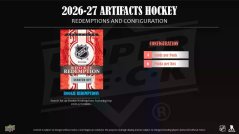 2026/27 UD Artifacts Hockey Blaster pack