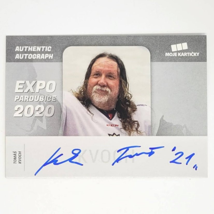 Tomáš Kvoch 2020 MK EXPO Pardubice Autograph