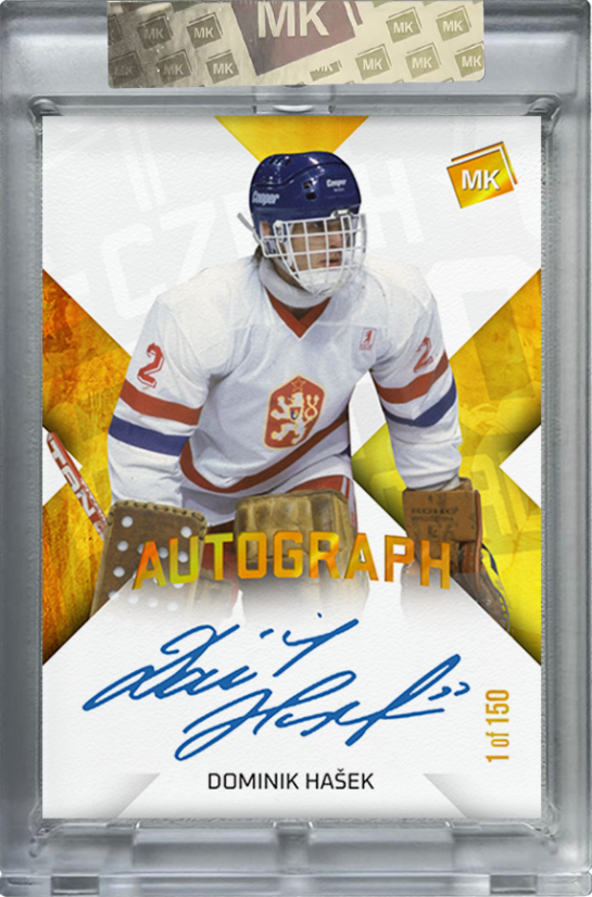 Dominik Hašek 2025 MK EXPO Autograph ČSSR 1984 1of150