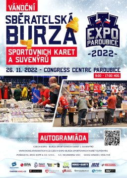Christmas EXPO – Trading Card & Memorabilia Show on 26 November at AFI Pardubice
