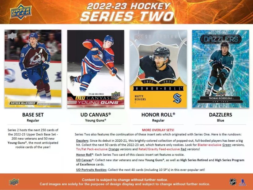 2022/23 UD Series Two Tin
