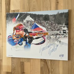 Gabriela Soukalová - MK Expo Pardubice - Signed Artwork, numbered xx/10