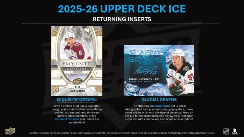 2025/26 UD ICE Hoceky Hobby Exclusive box