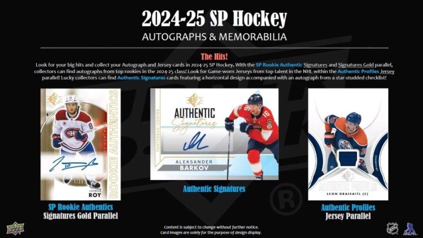 2024/25 UD SP Hockey Blaster box