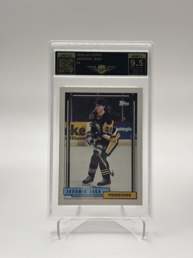 1992/93 AP  9.5 Topps Jaromír Jágr #24 (240717)
