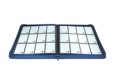 UP Album PRO Binder  Zippered na 480 karet - modré na zip