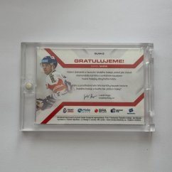 Daniel Gazda 2021/22 MK Národní tým Game Used Memorabilia RED 34/40