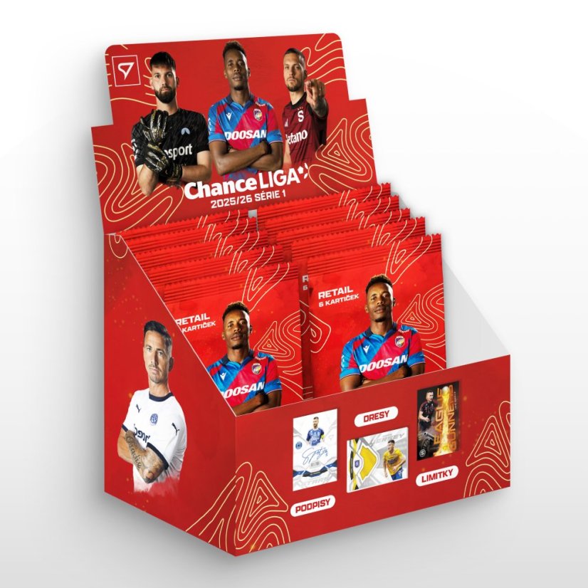 2025/26 SZ Chance liga - Series 1 Retail box