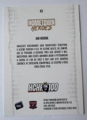 Jan Hrdina 2025 MK 100 let na soutoku - Cards EXPO ražba