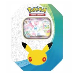 Pokémon 30th Celebration Tin Sylveon ex Plechovka