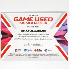 David Krejčí 2022/23 MK Národní tým GUM Stick Blue
