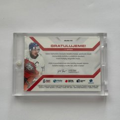 Jan Myšák 2021/22 MK Národní tým Game Used Memorabilia RED 16/40