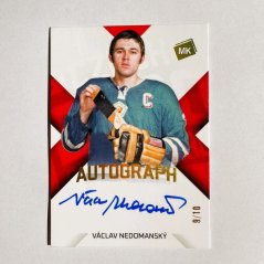 Václav Nedomanský 2026 MK Cards EXPO Pardubice Autograph Gold xx/10