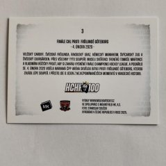 Finále CHL Frölundě Göteborg 2025 MK 100 let na soutoku PUZZLE 3