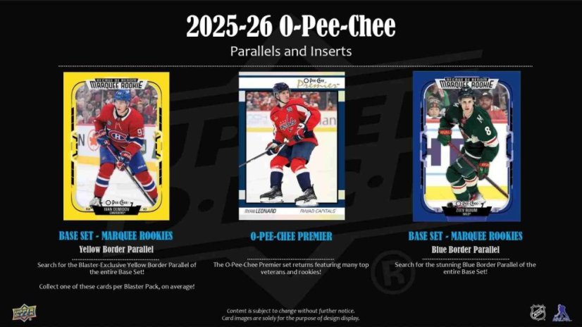2025/26 UD  O-Pee-Chee Blaster Pack
