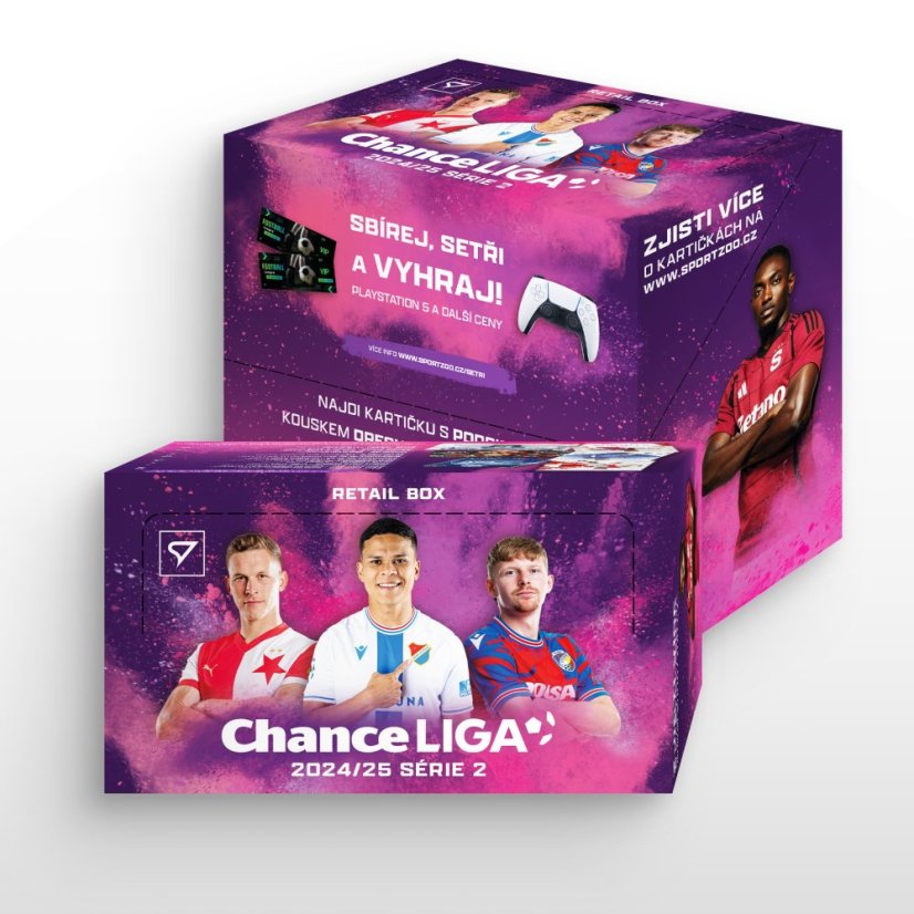 2024/25 SZ Chance liga Series 2 Retail box