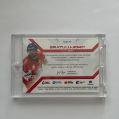 Michal Řepík 2021/22 MK Národní tým Game Used Memorabilia RED 23/40