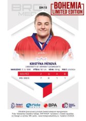 Kristýna Pátková 2022/23 MK Bronze Medalists Women  - Bohemia Chips edition
