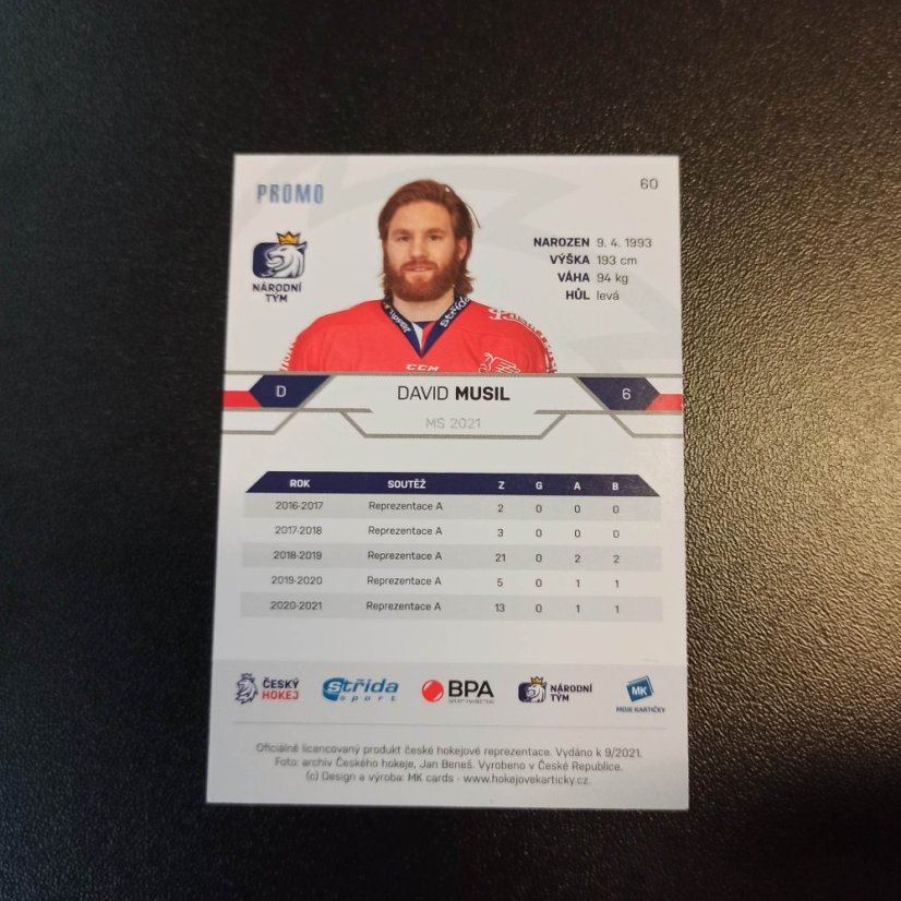 David Musil 2020/21 MK PROMO