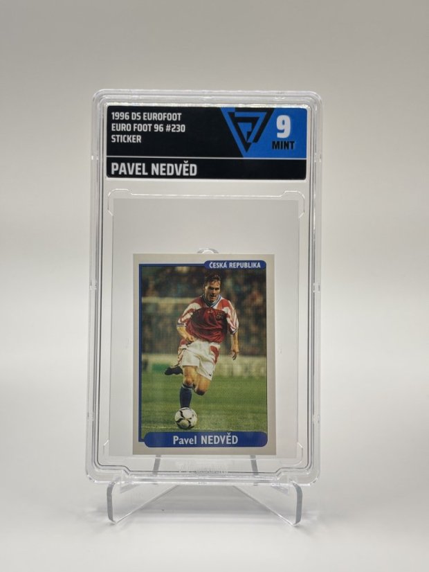 1996 VG 9 Eurofoot Pavel Nedvěd Sticker