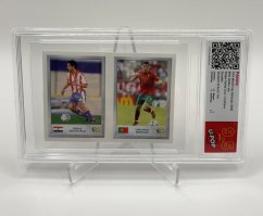 U-Pop 9.5 Panini Fifa World Cup Germany 2006 Mini-sticker set Roque Santa Cruz/Cristiano Ronaldo #33