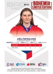 Adéla Šapovalivová 2022/23 MK Bronze Medalists Women  - Bohemia Chips edition