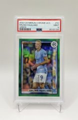 2022/23 PSA 9 Merlin Chrome UCC Erling Haaland Green #92 (85101139)