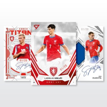 Czech National Football Team Single Cards