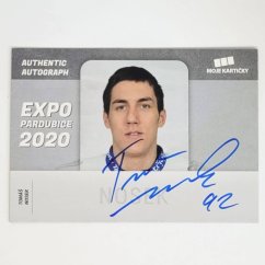 Tomáš Nosek 2020 MK EXPO Pardubice Autograph