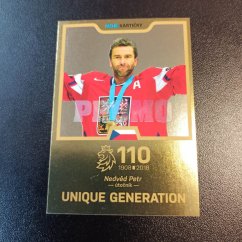 Petr Nedvěd 2019 MK  Unique Generation  bez podpisu PROMO ražba