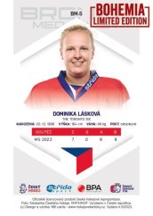 Dominika Lásková 2022/23 MK Bronze Medalists Women  - Bohemia Chips edition