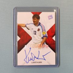 Luboš Kubík  2025 MK Cards EXPO Hradec Autograph Silver Rainbow
