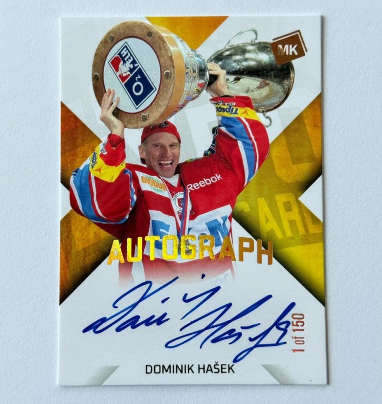 Dominik Hašek 2025 MK EXPO Autograph Pardubice 1of150