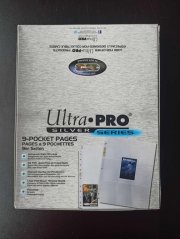 Card Pages Ultra Pro Silver 11 holes - pack 100 pcs