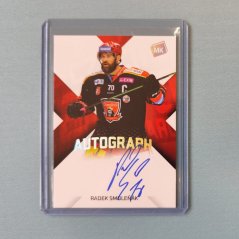 Radek Smoleňák 2025 MK Cards EXPO Hradec Autograph Silver Rainbow