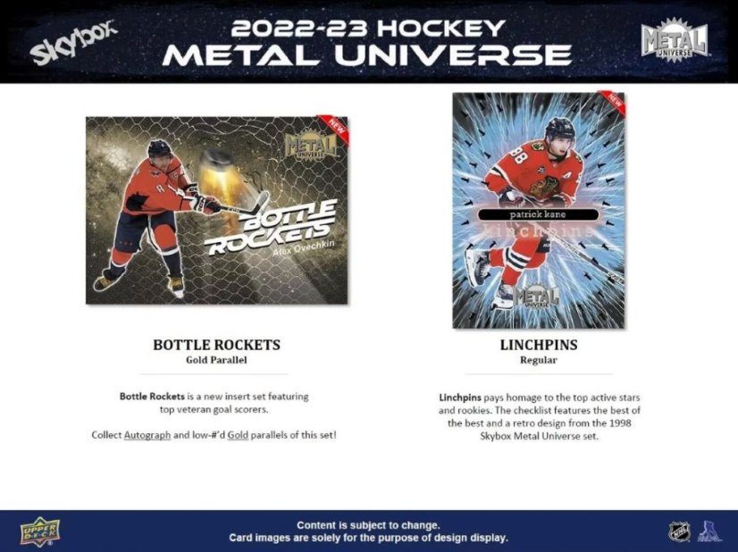 2022/23 UD Skybox Metal Universe Hobby Pack