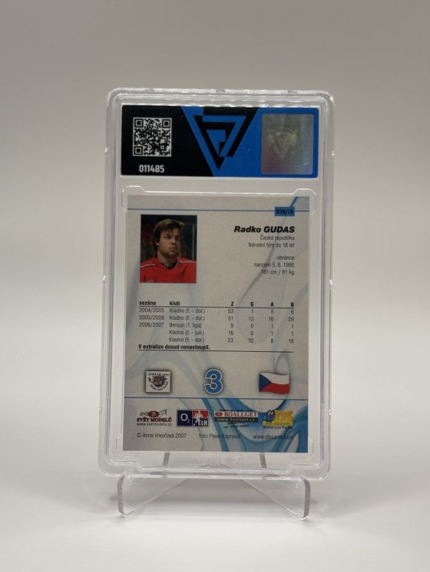 2007/08 V-G 9 Czech OFS Radko Gudas  #U18/18 (011485)