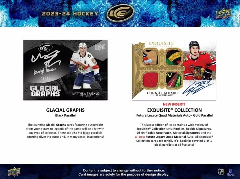 2023/24 UD ICE Hobby Pack